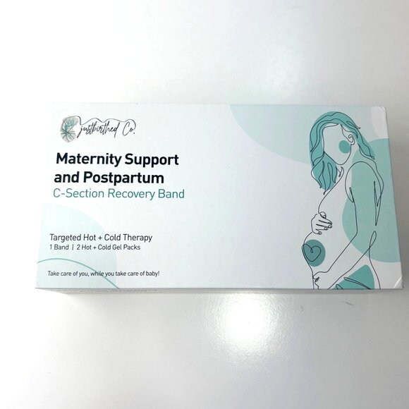 Justbirthed Maternity Postpartum C-Section Recovery Band Hot Cold Therapy Open B - Picture 1 of 5